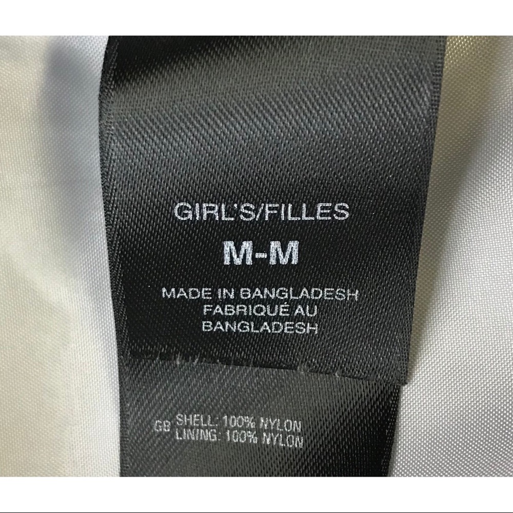 North Face HyVent Blue & Gray Girl’s Jacket - Picture 6 of 7